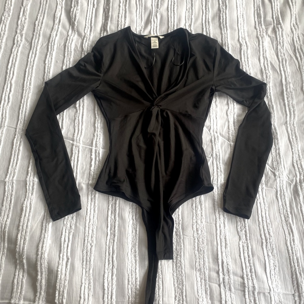 H&M black bodysuit
